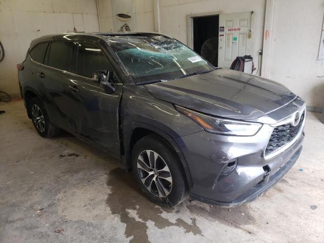 VIN 5TDGZRBH1MS527074 2021 Toyota Highlander, Xle no.4