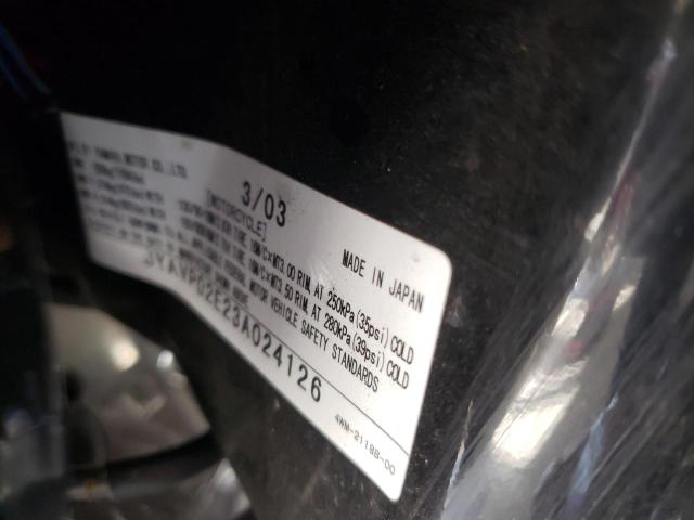 2003 YAMAHA XV1600 AS JYAVP02E23A024126
