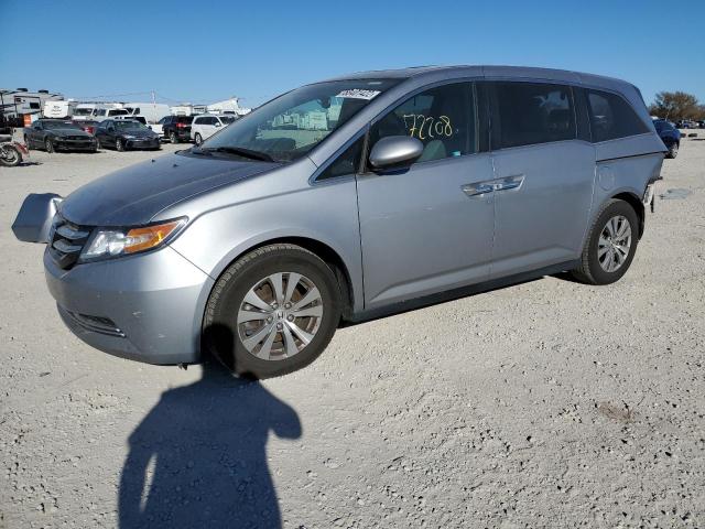 Salvage cars for sale from Copart Wichita, KS: 2017 Honda Odyssey EX