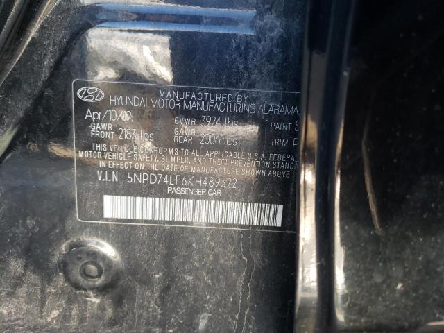 2019 HYUNDAI ELANTRA SE - 5NPD74LF6KH489322