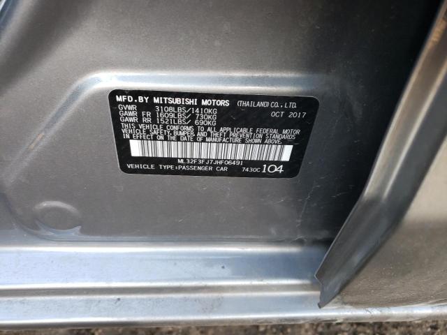 2018 MITSUBISHI MIRAGE G4 - ML32F3FJ7JHF06491