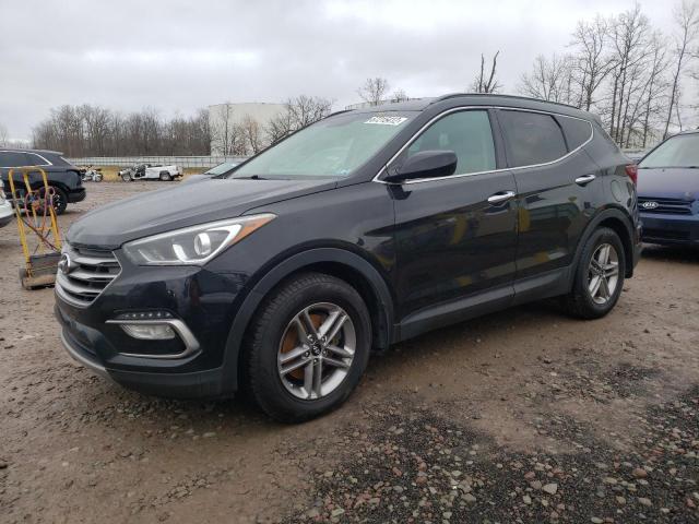 Salvage cars for sale from Copart Central Square, NY: 2017 Hyundai Santa FE S