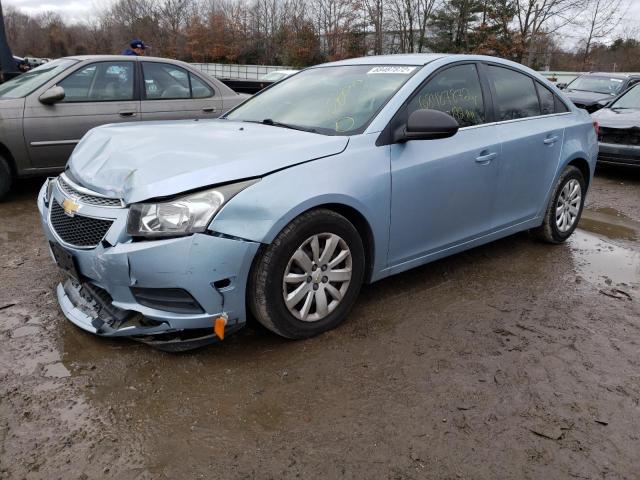 Salvage cars for sale from Copart Billerica, MA: 2011 Chevrolet Cruze LS