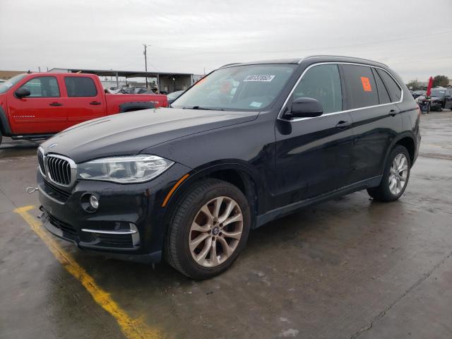 Salvage cars for sale at Grand Prairie, TX auction: 2015 BMW X5 XDRIVE35I