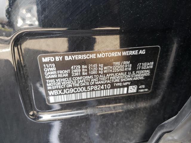WBXJG9C00L5P82410 BMW X1 Xdrive28i