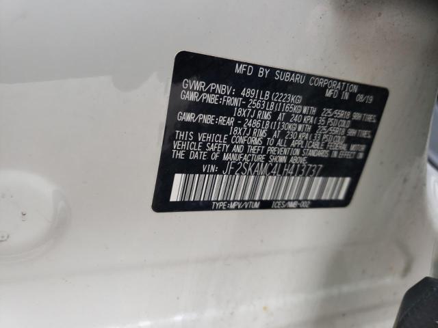 2020 SUBARU FORESTER S - JF2SKAMC4LH413737