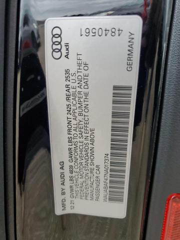 2022 AUDI A4 PREMIUM - WAUABAF47NA017374
