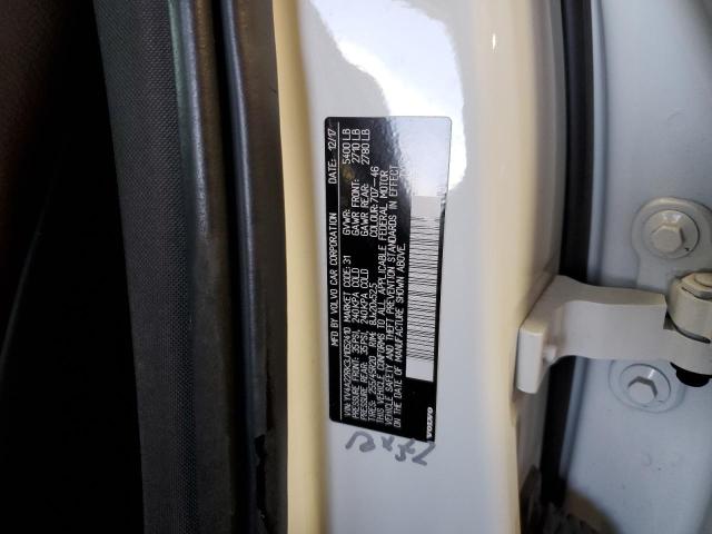 2018 VOLVO XC60 T6 MO YV4A22RK3J1052410
