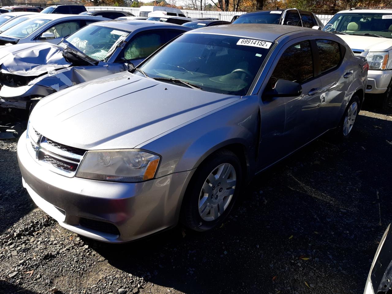 2014 Dodge Avenger Se VIN: 1C3CDZAB7EN138302 Lot: 69914152