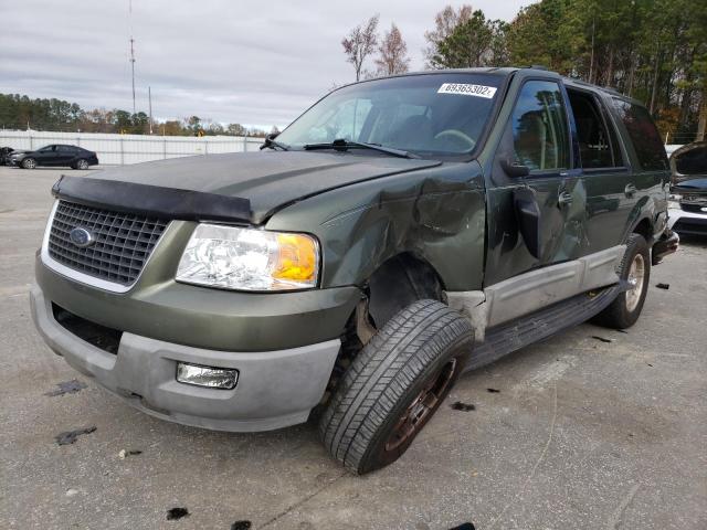 Salvage cars for sale from Copart Dunn, NC: 2003 Ford Expedition
