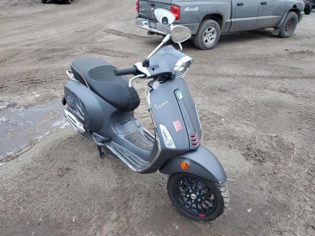 Salvage motorcycles for sale at Elgin, IL auction: 2018 Vespa Sprint 150