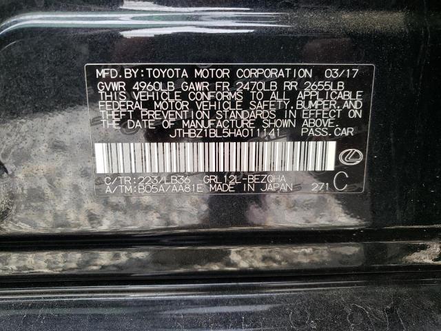 2017 LEXUS GS 350 BAS - JTHBZ1BL5HA011141