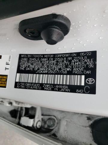 2022 TOYOTA PRIUS NIGH - JTDKAMFU5N3177768