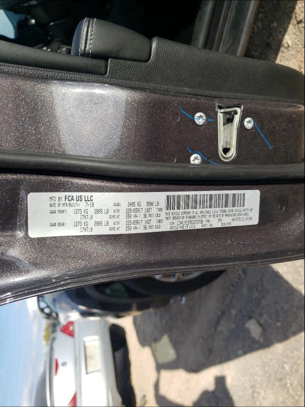 2019 JEEP CHEROKEE L 1C4PJMLB7KD273738