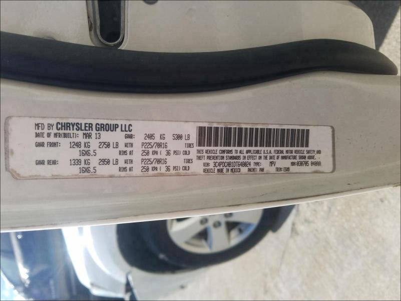 2013 DODGE JOURNEY SE 3C4PDCAB1DT648024