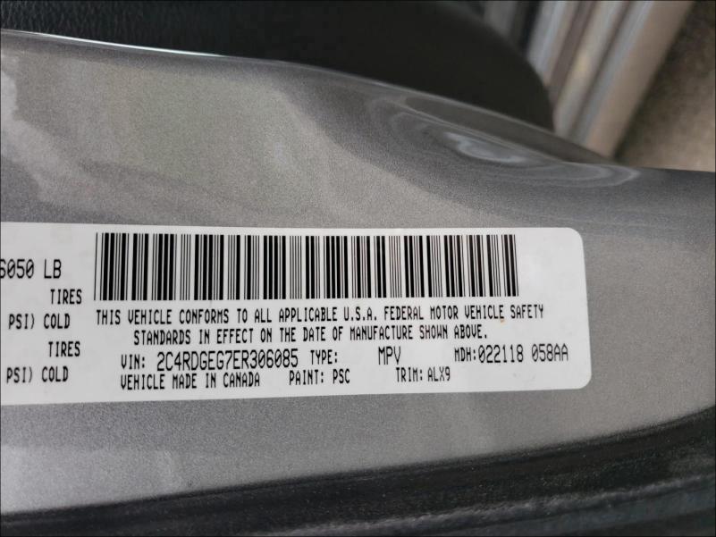 2014 DODGE GRAND CARA 2C4RDGEG7ER306085