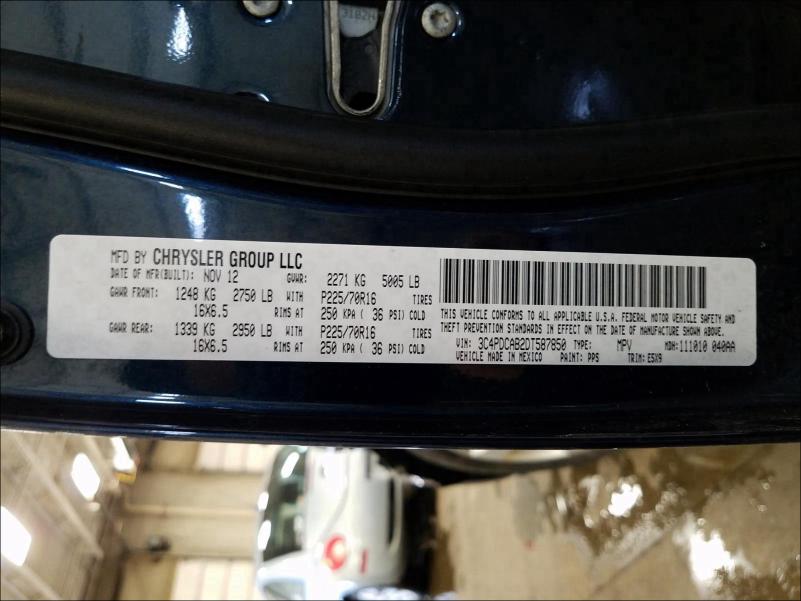 2013 DODGE JOURNEY SE 3C4PDCAB2DT587850