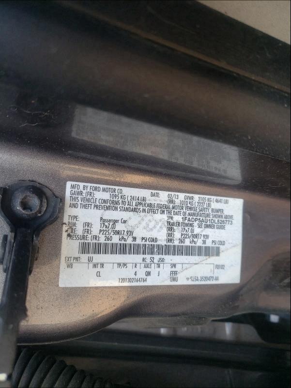 2013 FORD C-MAX SE 1FADP5AU1DL526773