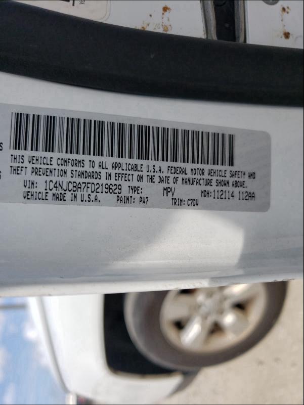 2015 JEEP COMPASS SP 1C4NJCBA7FD219629