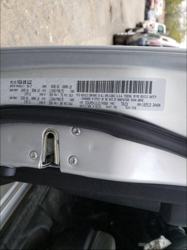 2018 RAM 2500 ST 3C6UR5HJ3JG174960