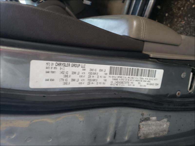 2011 DODGE DURANGO CR 1D4RD4GG8BC729759