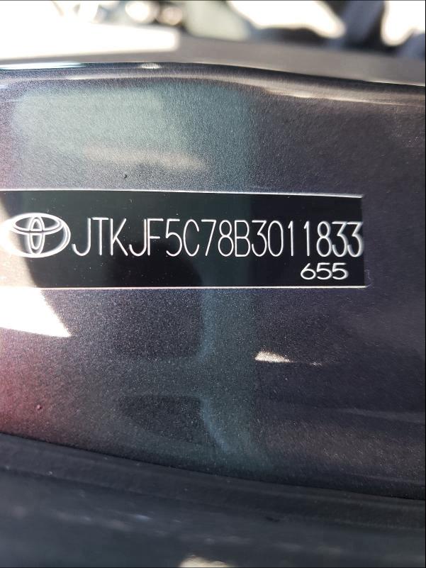 2011 TOYOTA SCION TC JTKJF5C78B3011833