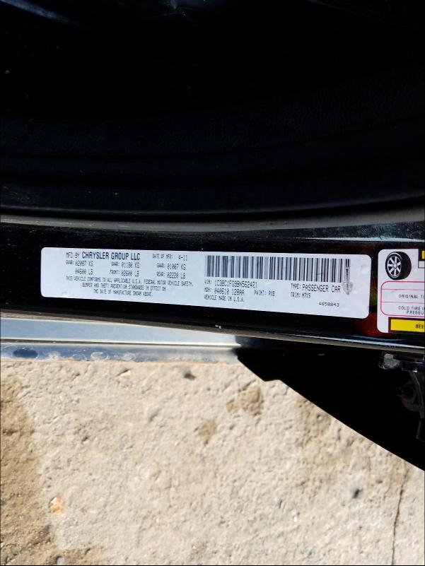 2011 CHRYSLER 200 TOURIN 1C3BC1FG9BN562421