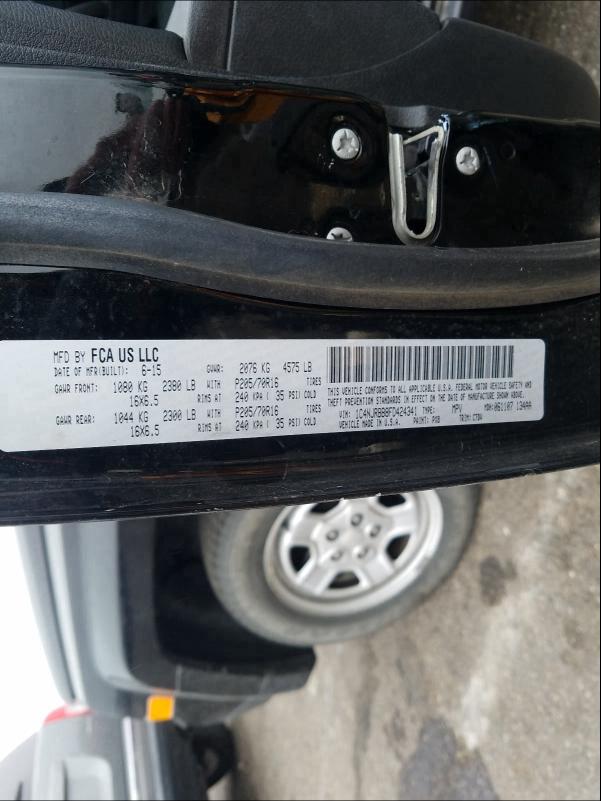 2015 JEEP PATRIOT SP 1C4NJRBB8FD424341