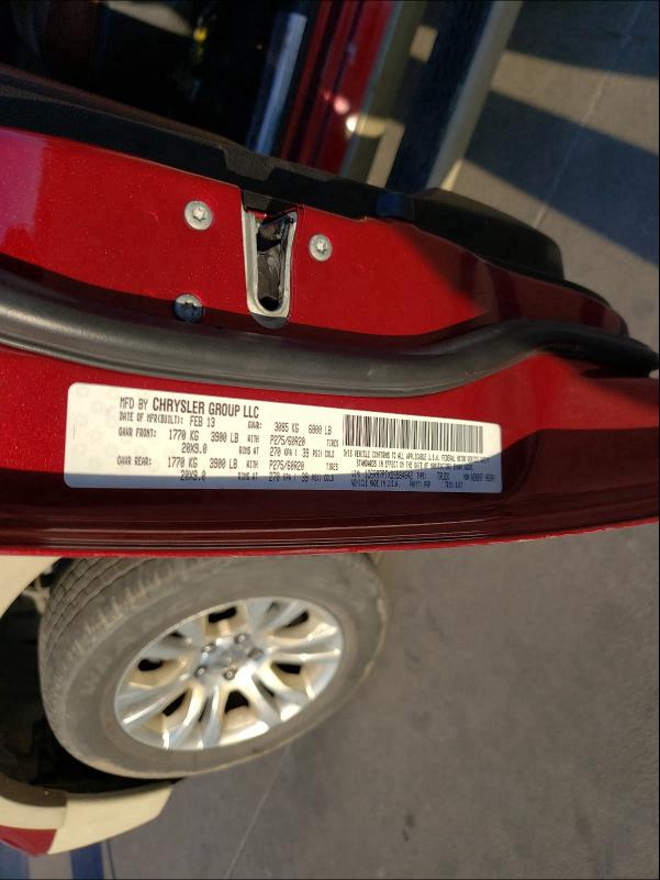 2013 RAM 1500 LONGH 1C6RR7PTXDS584642