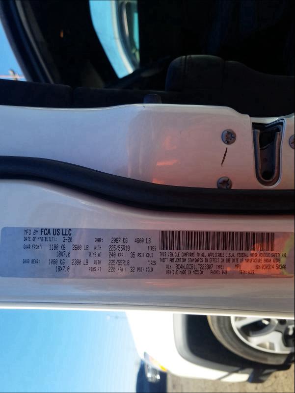 2020 JEEP COMPASS LI 3C4NJDCB1LT223307