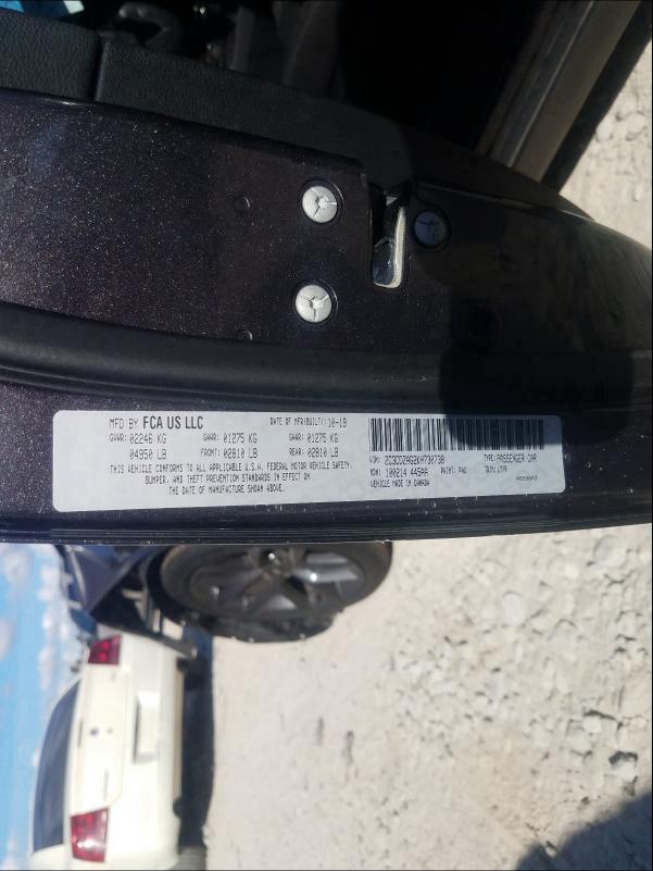 2019 DODGE CHALLENGER 2C3CDZAG2KH730738