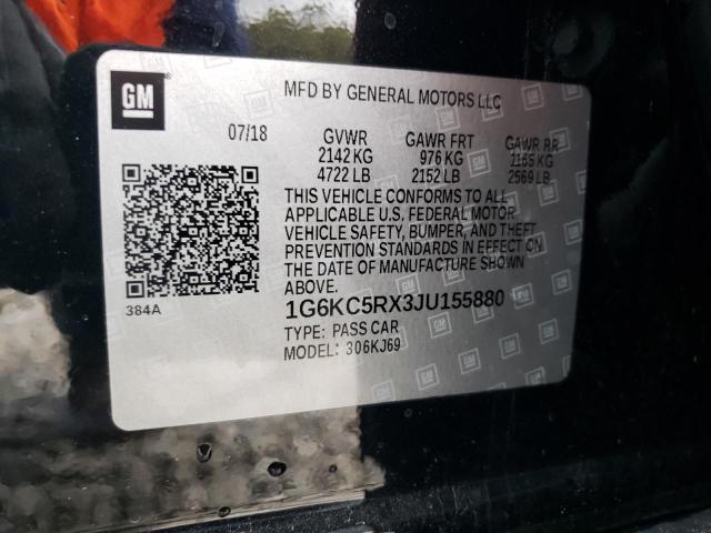 1G6KC5RX3JU155880 Cadillac CT6 LUXURY