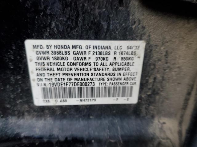 19VDE1F77DE000273 Acura Ilx 20 Tech