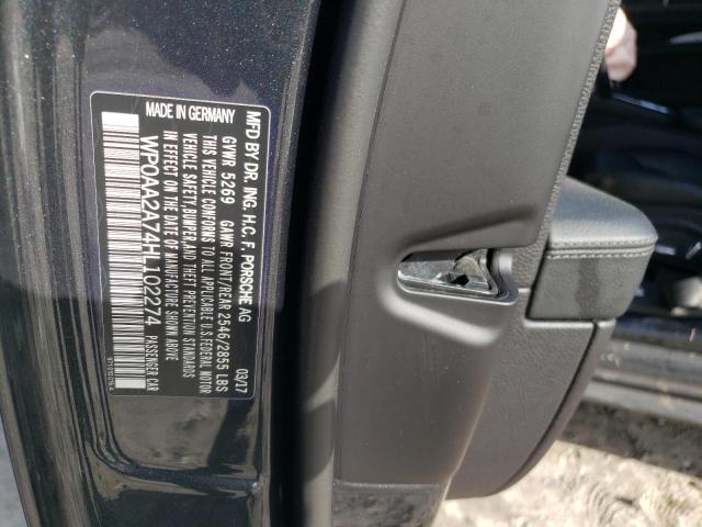 2017 PORSCHE PANAMERA WP0AA2A74HL102274