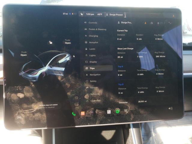 5YJ3E1EB4LF637235 Tesla MODEL 3
