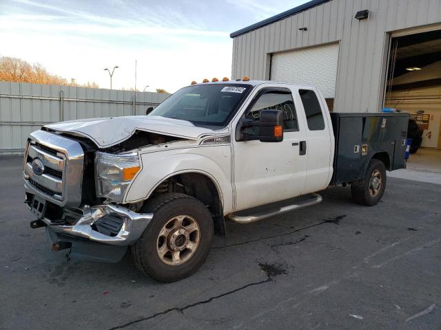 Salvage cars for sale from Copart Assonet, MA: 2013 Ford F250 Super