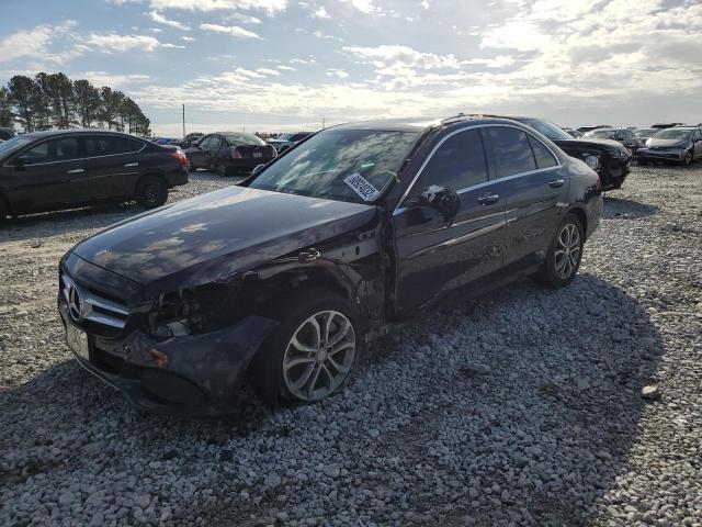 Salvage cars for sale from Copart Loganville, GA: 2017 Mercedes-Benz C 300 4matic