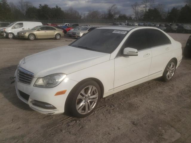 Salvage cars for sale from Copart Madisonville, TN: 2013 Mercedes-Benz C 250