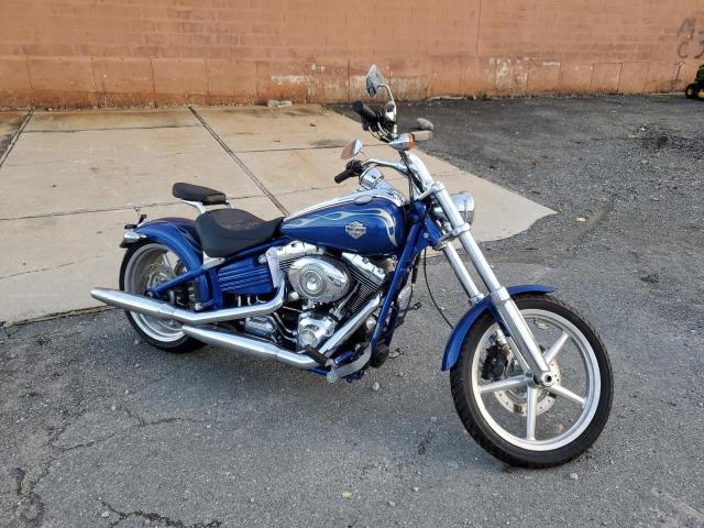Salvage motorcycles for sale at Billerica, MA auction: 2009 Harley-Davidson Fxcwc