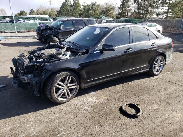 Salvage cars for sale from Copart Denver, CO: 2014 Mercedes-Benz C 300 4matic