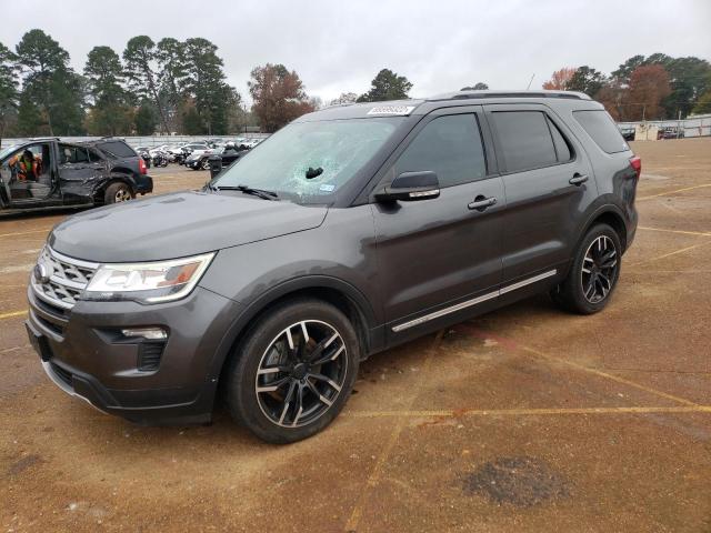 Salvage cars for sale from Copart Longview, TX: 2018 Ford Explorer X