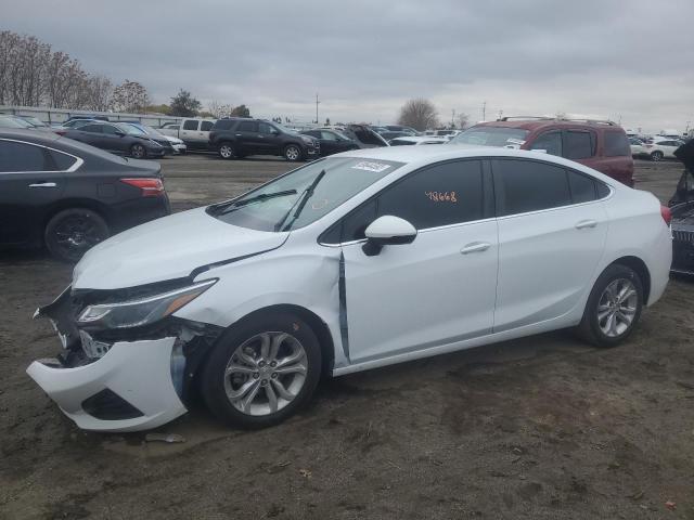 Salvage cars for sale from Copart Bakersfield, CA: 2019 Chevrolet Cruze LT
