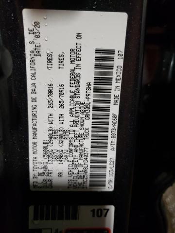 2020 TOYOTA TACCOMA 3TMCZ5AN8LM340377