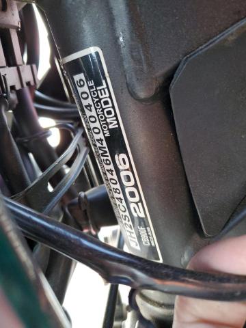 2006 HONDA CB900 F JH2SC48046M400406