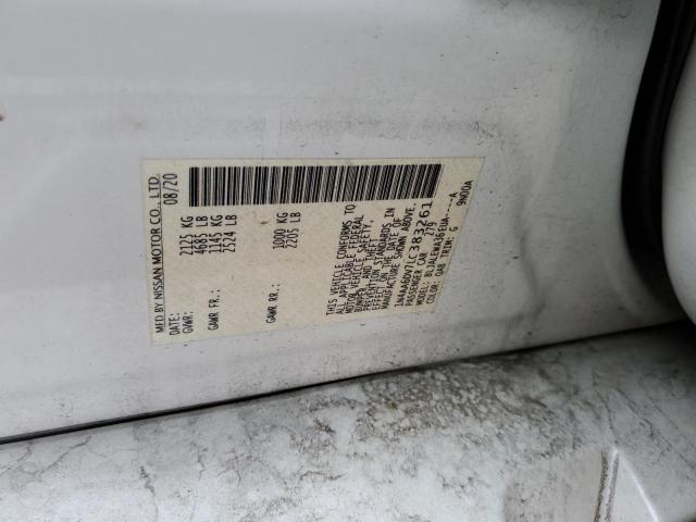 2020 NISSAN MAXIMA SL 1N4AA6DV7LC383261