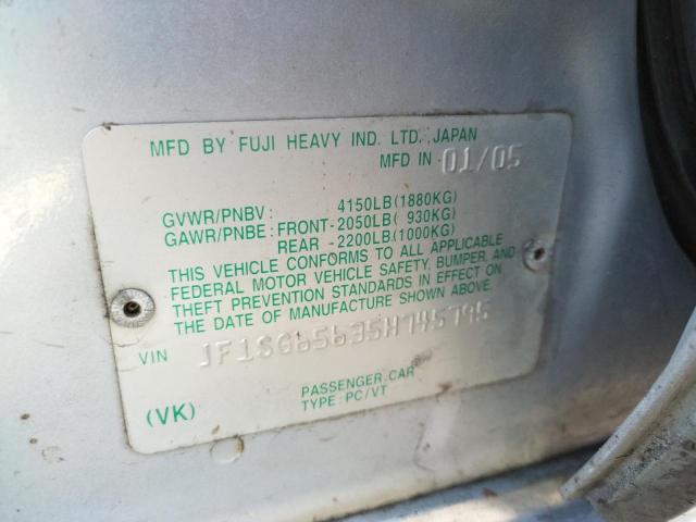 JF1SG65635H745795 Subaru Forester 2.5xs