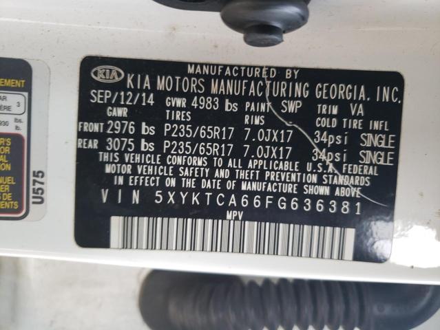 5XYKTCA66FG636381 KIA Sorento