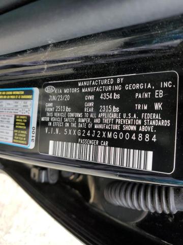 2021 KIA K5 LX - 5XXG24J2XMG004884