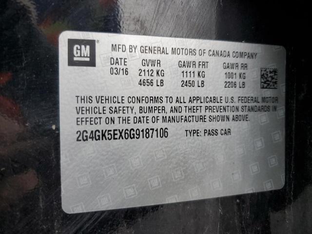 2G4GK5EX6G9187106 Buick Regal