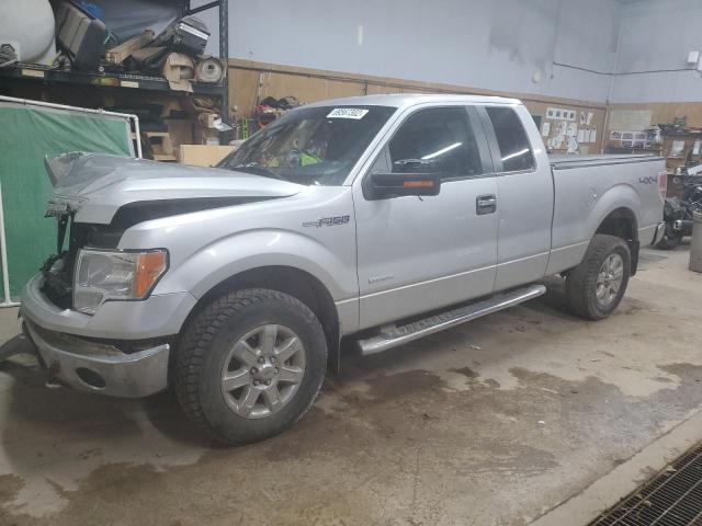 Salvage cars for sale from Copart Kincheloe, MI: 2014 Ford F150 Super